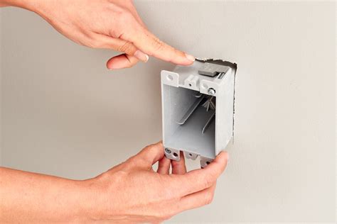 change electrical box|installing a remodel electrical box.